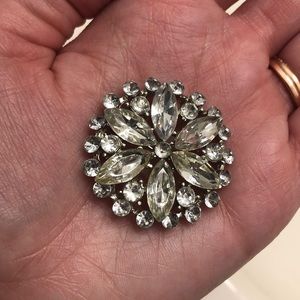 Rhinestone Brooch